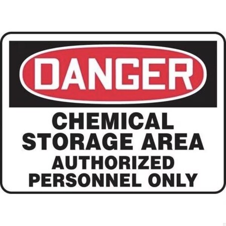 Accuform OSHA DANGER SAFETY SIGN CHEMICAL MCHL024XV MCHL024XV
